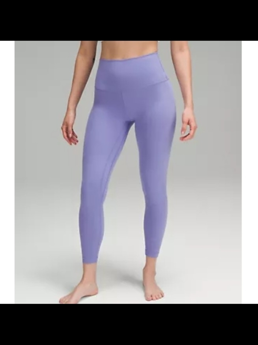 Lululemon High-Waist Lavender Leggings